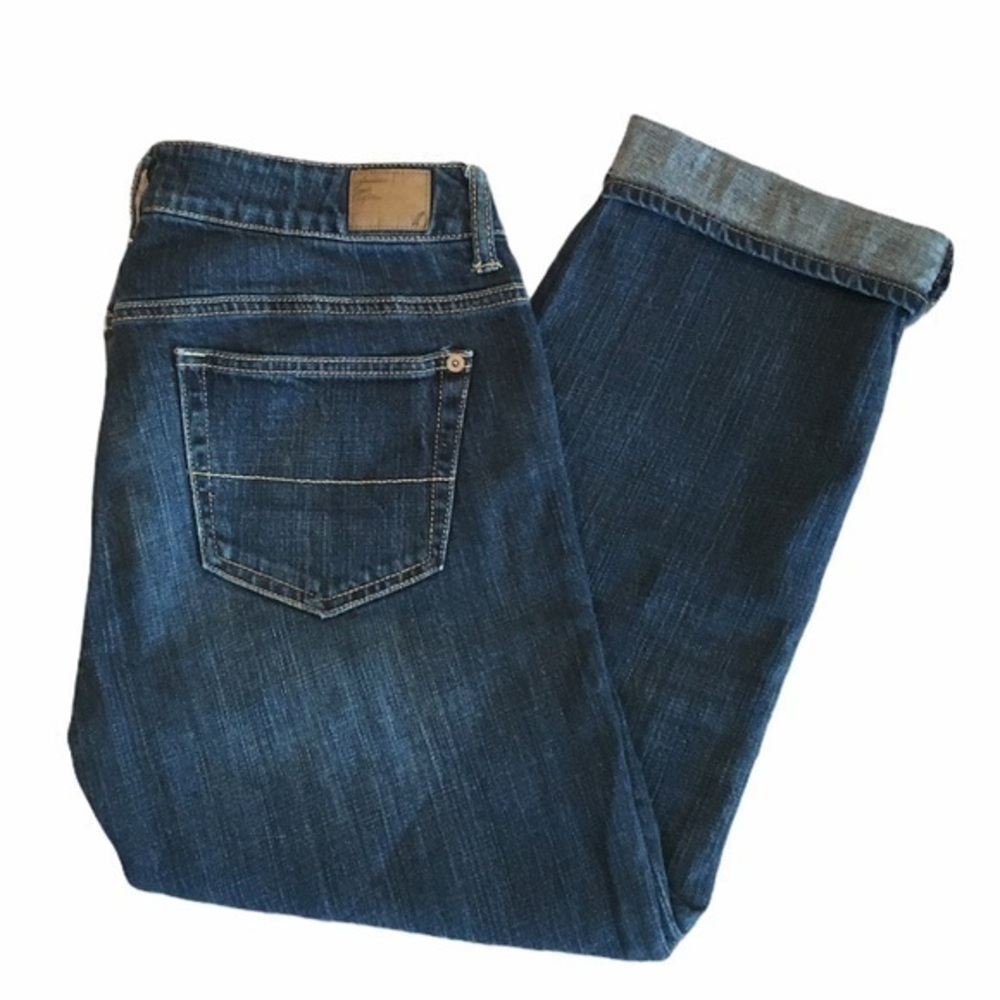 AMERICAN EAGLE Stretch Denim Crop Jean - s…
